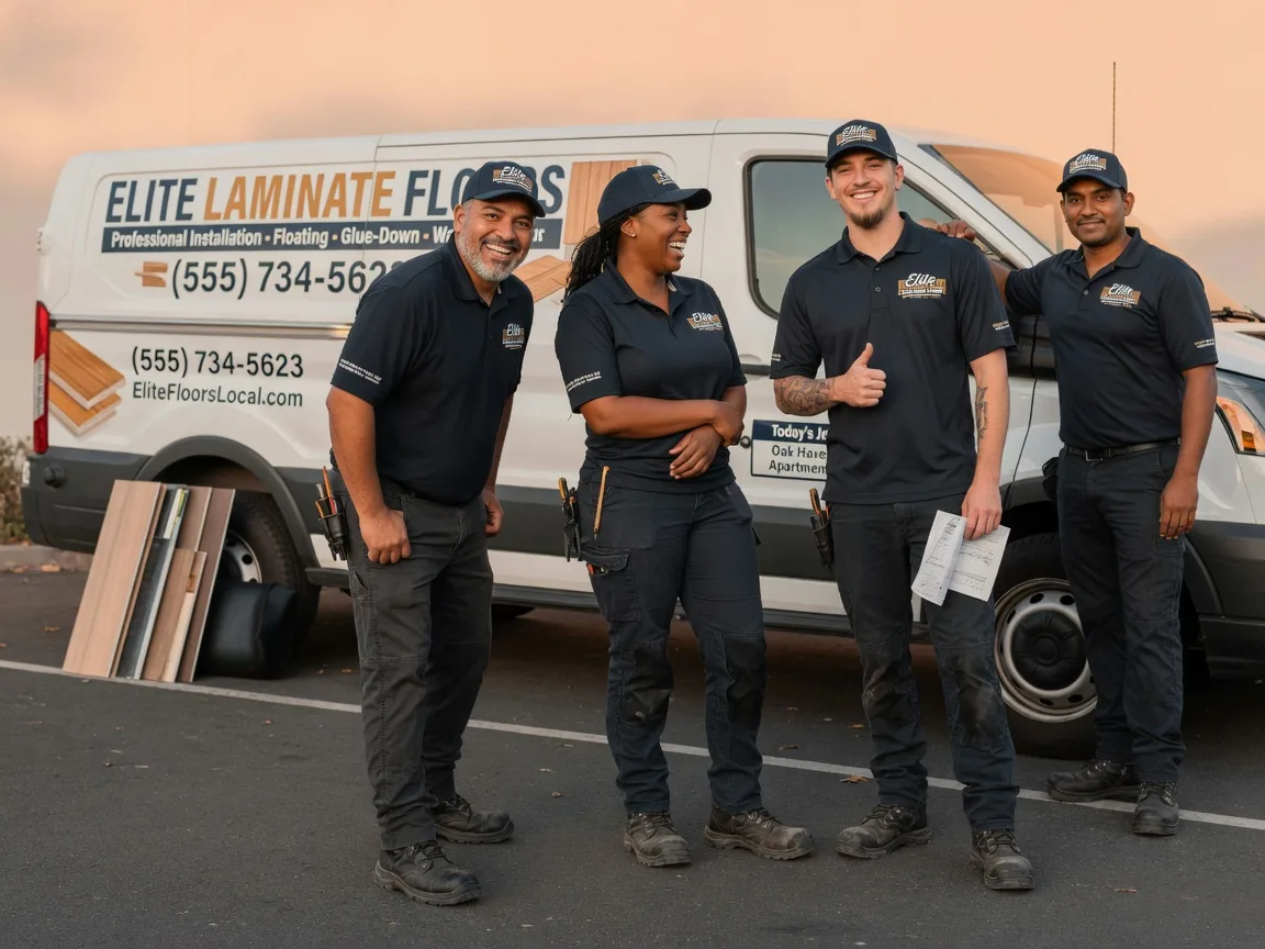 Laminate flooring installation company in Camanche, IA